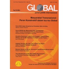 Global Jurnal Politik Internasional Vol.10 No.2 Desember 2010 - Mei 2011